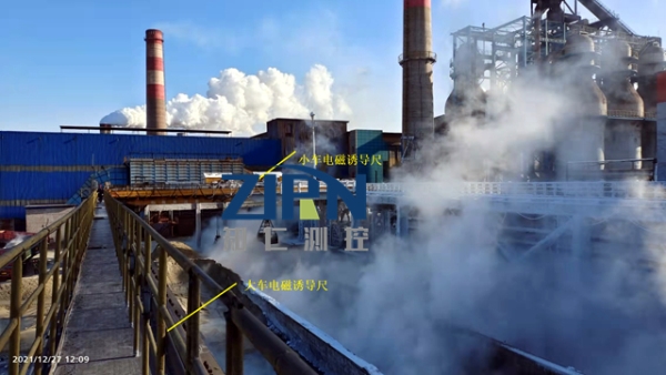 吉林某钢厂高炉废渣池-天车定位系统